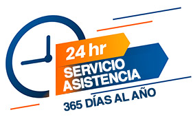 Servicio Asistencia 24h 365 días al año